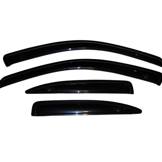 AVS 99-05 Volkswagen Jetta Ventvisor Outside Mount Window Deflectors 4pc - Smoke-tuningsupply.com