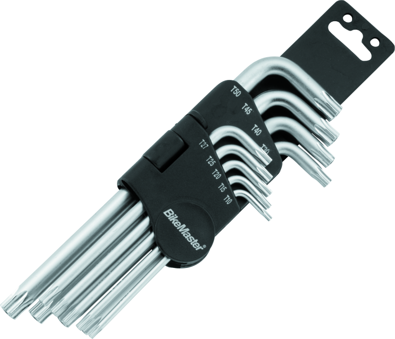 
  

BikeMaster 151584 - BKM151584 - BikeMaster 9-pc Ball End Short Wrench Set - Torx - Shipped in Europe - Tuningsupply.com

