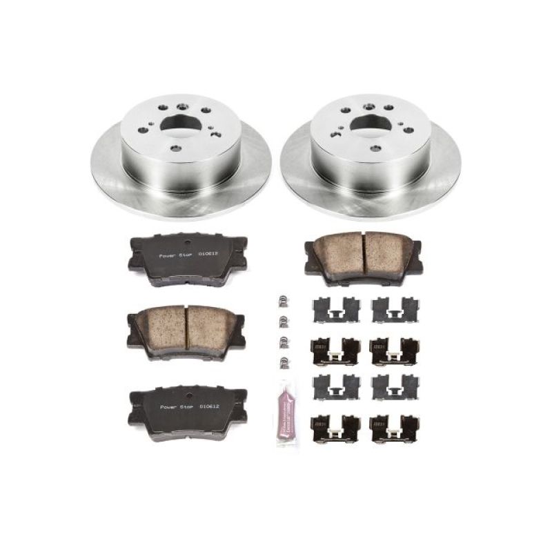 Power Stop 07-12 Lexus ES350 Rear Autospecialty Brake Kit-tuningsupply.com