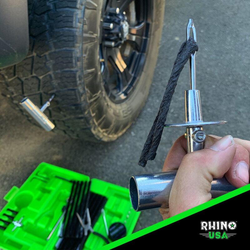 
  

Rhino USA RNO-TIRE-REPAIR-KIT - RSARNO-TIRE-REPAIR-KIT - Rhino USA Tire Repair Plug Kit, 86 Pieces - Shipped in Europe - Tuningsupply.com

