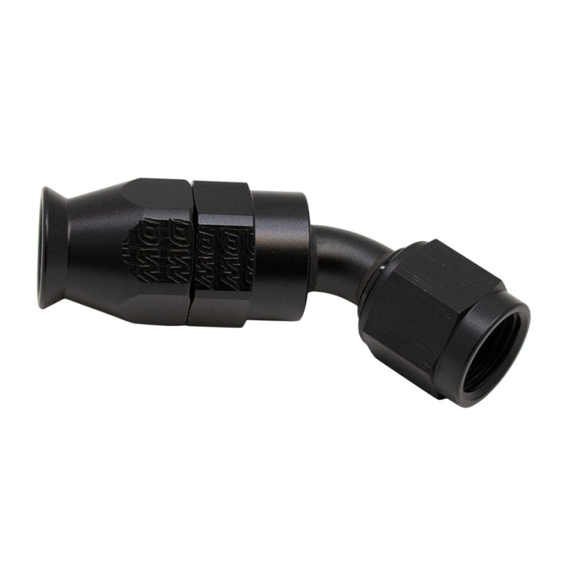 
  

DeatschWerks 6-02-0851-B - DWK6-02-0851-B - DeatschWerks 6AN Female Swivel 45-Degree Hose End PTFE (Incl 1 Olive Insert) - Anodized Matte Black - Shipped in Europe - Tuningsupply.com

