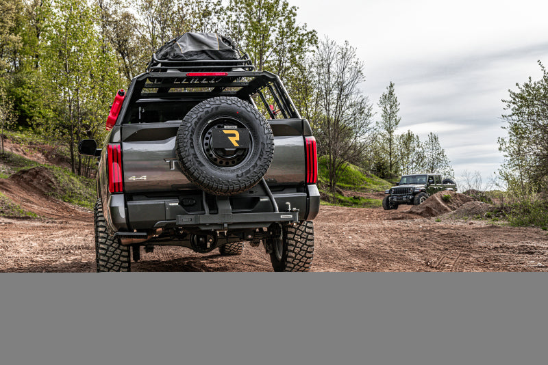 

Go Rhino HC200T - GORHC200T - Go Rhino Swing-A-Way Hitch Mounted Tire Carrier (Lic. Plate Lights Not Included) - Textured Black - Shipped in Europe - Tuningsupply.com
