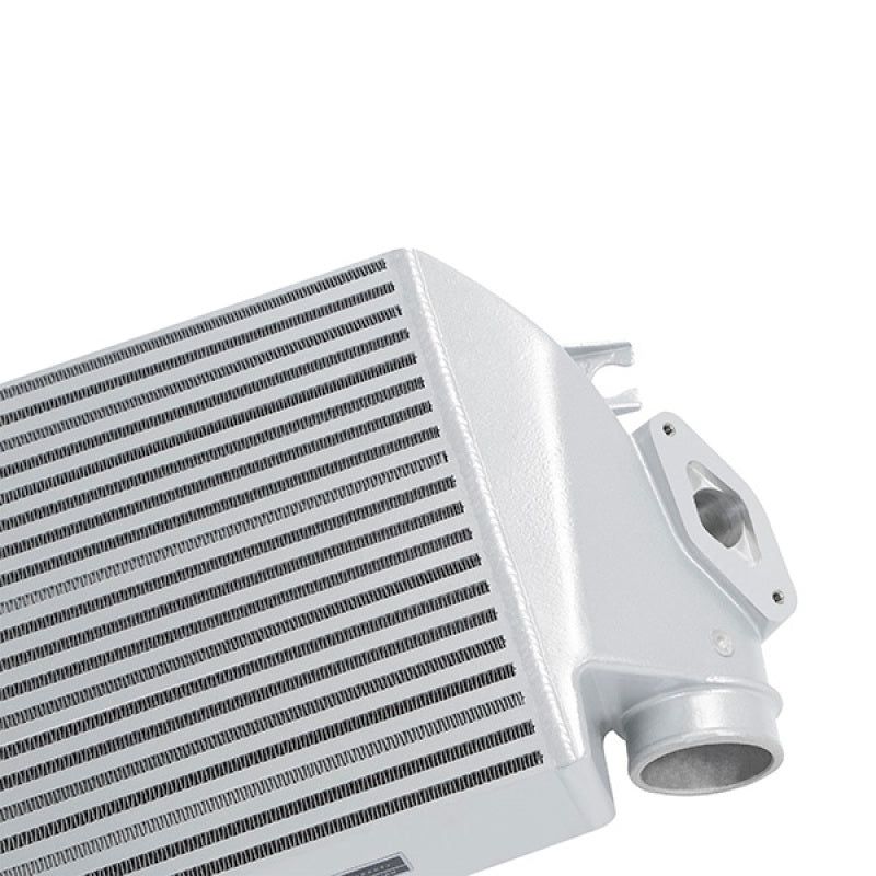 Mishimoto 08-14 Subaru WRX Top-Mount Intercooler Kit - Powder Coated Silver & Black Hoses-tuningsupply.com