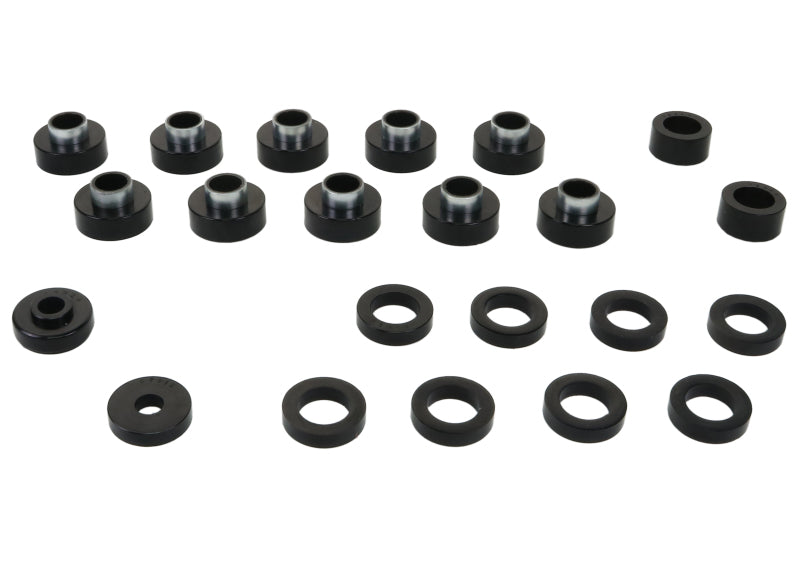 
  

Whiteline W93549 - WHLW93549 - Whiteline 1980-1983 Jeep CJ5 Body Mount Bushing Set - Shipped in Europe - Tuningsupply.com

