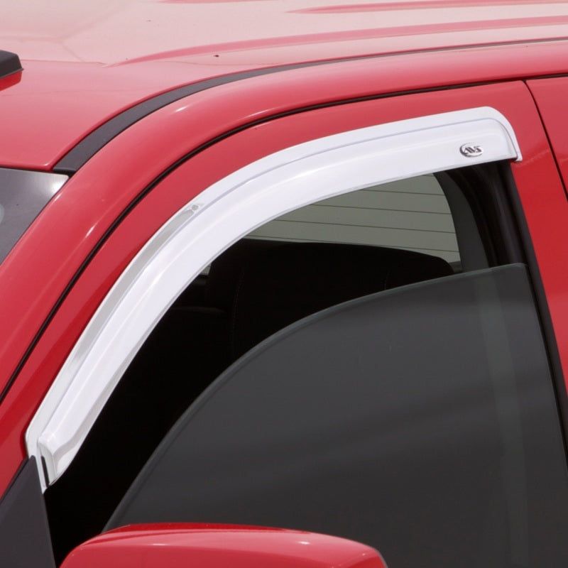 AVS 94-01 Dodge RAM 1500 (Excl. Towing Mirror) Outside Mount Front Window Ventvisor 2pc - Chrome-tuningsupply.com