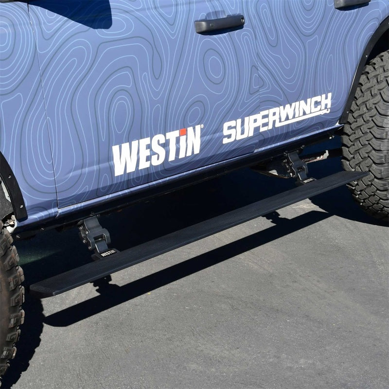 

Westin 29-24195 - WES29-24195 - Westin 21-26 Ford Bronco 4dr (Excl. Bronco Sport) Pro-e Running Boards - Tex. Blk - Shipped in Europe - Tuningsupply.com
