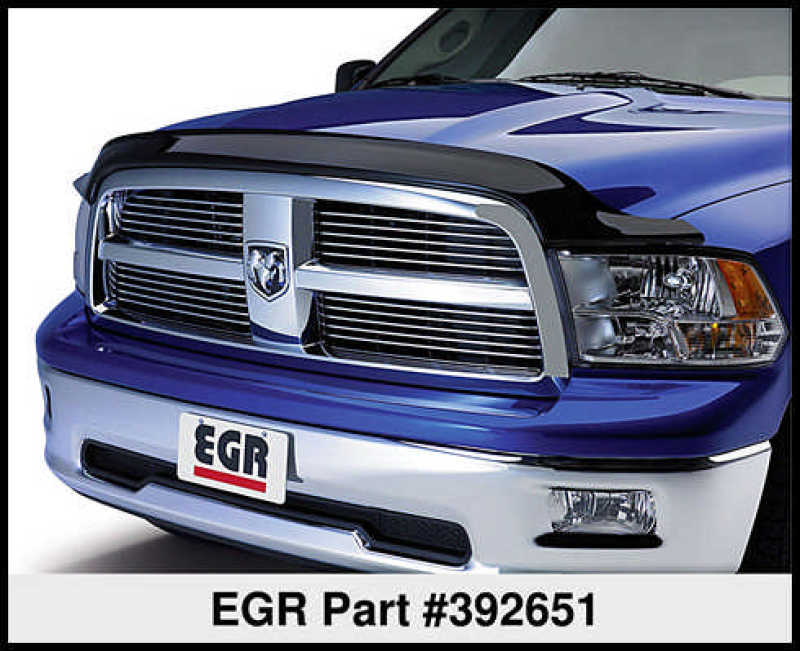 EGR 09+ Dodge Ram Pickup Aerowrap Hood Shield (392651)-tuningsupply.com