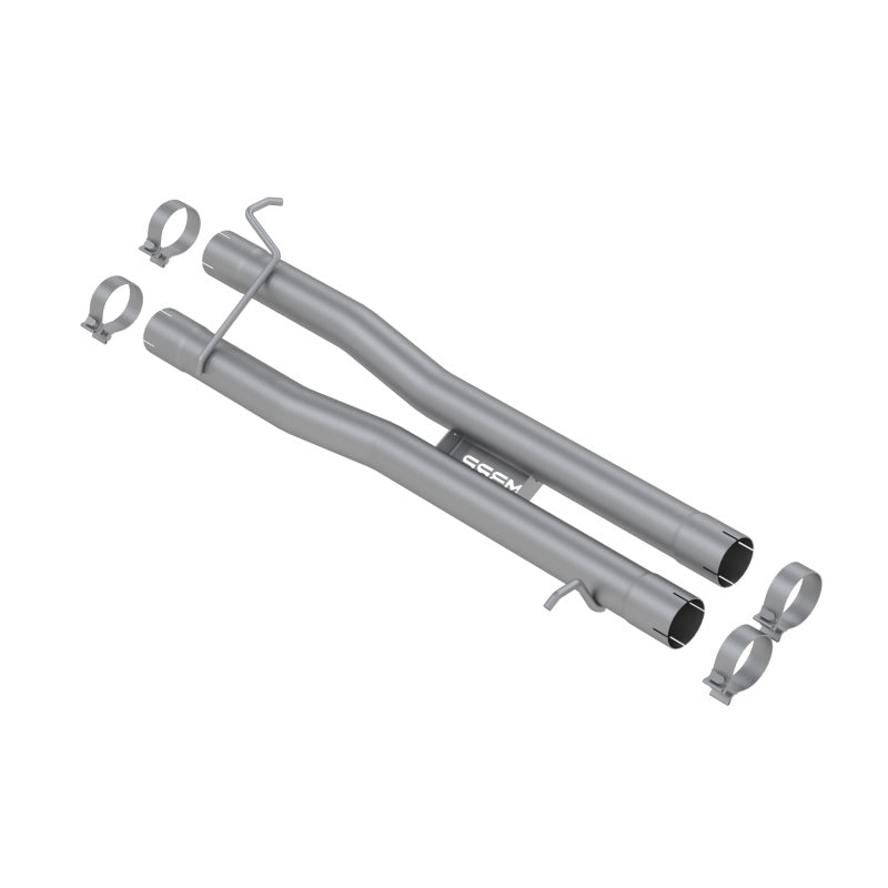 MBRP 2021 Ram TRX 6.2 S/C 3in T304 SS Muffler Delete Pipe-tuningsupply.com