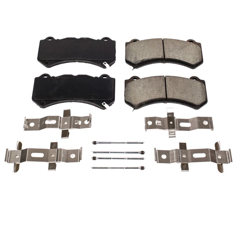 Power Stop 16-19 Cadillac ATS Front Z17 Evolution Ceramic Brake Pads w/Hardware-tuningsupply.com