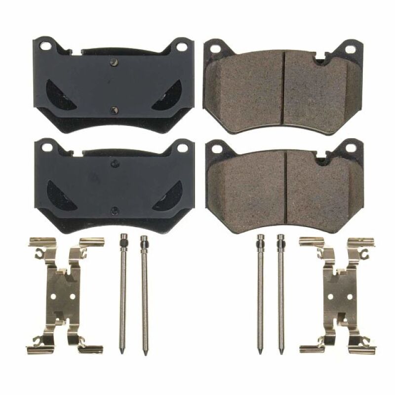 

PowerStop 17-2139 - PSB17-2139 - Power Stop 18-22 Audi Q5 Front Z17 Evo Ceramic Brake Pads w/Hardware - Shipped in Europe - Tuningsupply.com
