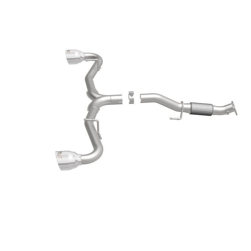 MagnaFlow Cat-Back 2015 Alfa Romeo 4C 1.7L SS 2.5in Dual Split Rear 4.in Tips-tuningsupply.com