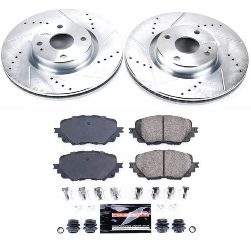 

PowerStop K7358 - PSBK7358 - Power Stop 17-19 Fiat 124 Spider Front Z23 Evolution Sport Brake Kit - Shipped in Europe - Tuningsupply.com
