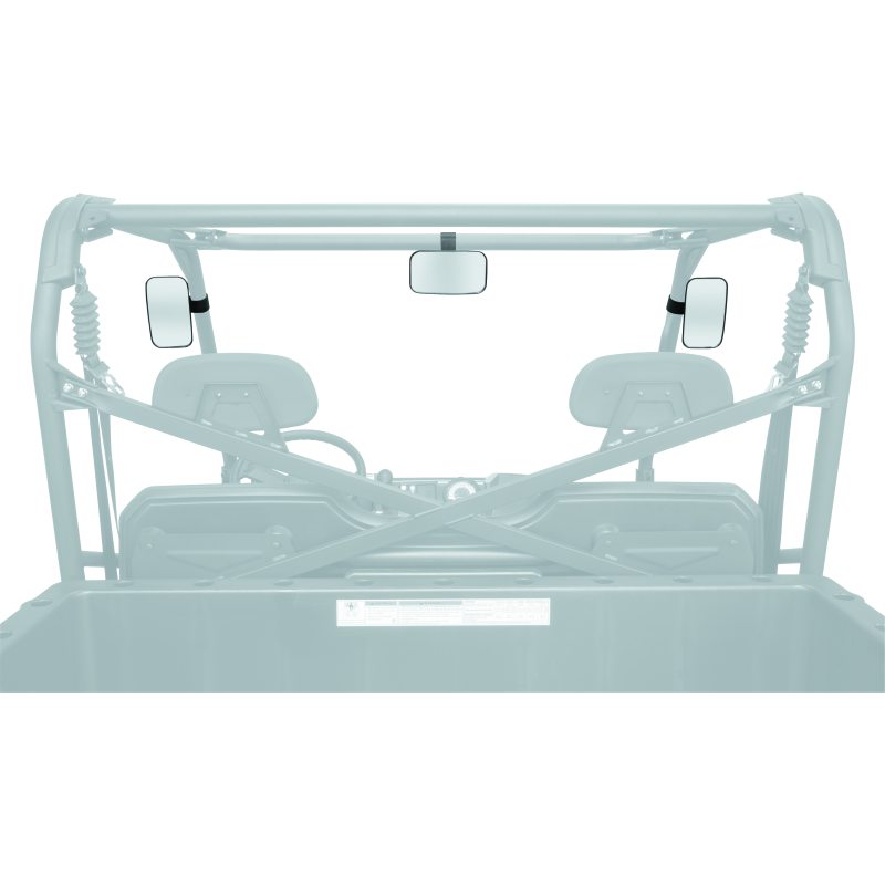 QuadBoss Rear View Mirror UTV 1.75in-tuningsupply.com