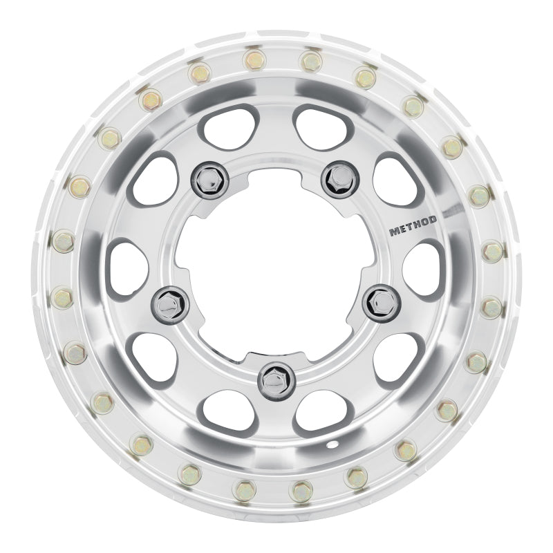 
  

Method Wheels  - MRWMR10376519319B - Method MR103 Buggy Beadlock 17x6.5 -19mm Offset 5x205 160mm CB Raw Machined w/BH-H24125 Wheel - Shipped in Europe - Tuningsupply.com

