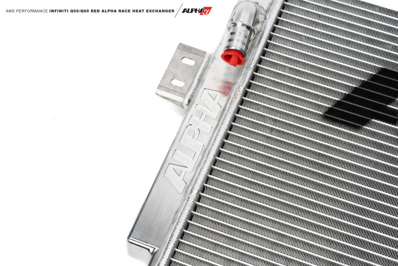 AMS Performance Infiniti 17+ Q60 / 16+ Q50 3.0TT VR30 Alpha Race Heat Exchanger-tuningsupply.com