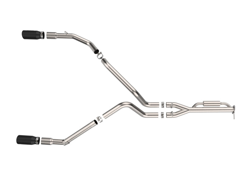 

aFe 49-33151-B - AFE49-33151-B - aFe 21-24 Ford F-150 Vulcan Series 3 IN to 3-1/2 IN Stainless Steel Cat-Back Exhaust System - Black - Shipped in Europe - Tuningsupply.com

