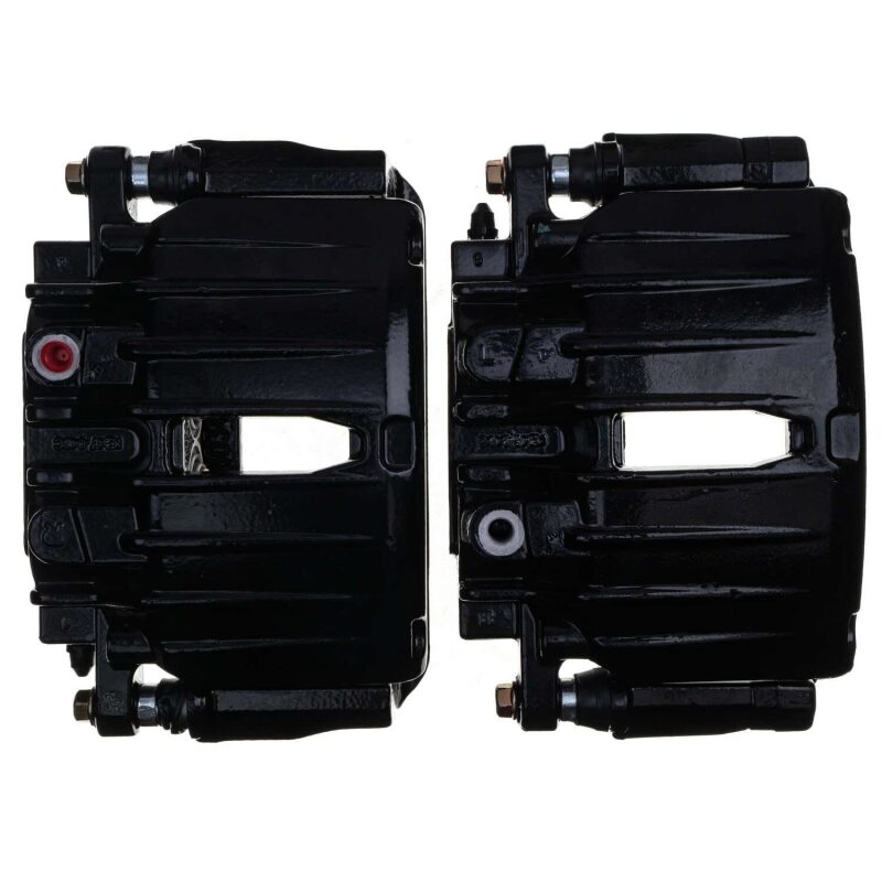 Power Stop 02-06 Cadillac Escalade Rear Black Caliper - Pair w/Bracket-tuningsupply.com