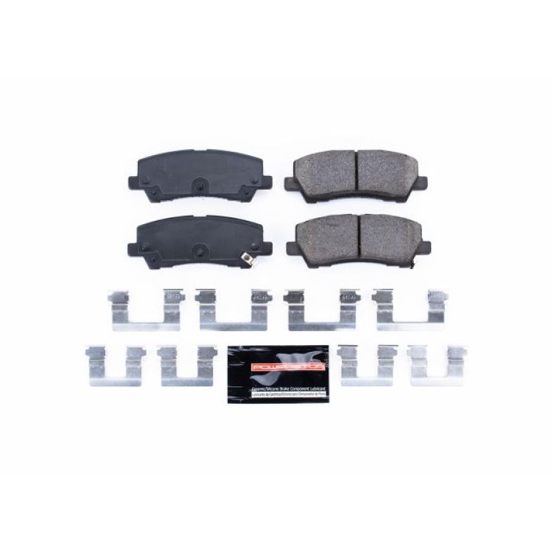 

PowerStop Z23-1793 - PSBZ23-1793 - Power Stop 15-19 Ford Mustang Rear Z23 Evolution Sport Brake Pads w/Hardware - Shipped in Europe - Tuningsupply.com
