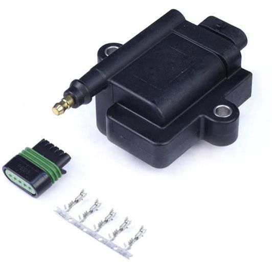 Haltech High Output IGN-1A Inductive Coil w/Built-In Ignitor (Incl Plug & Pins)-tuningsupply.com