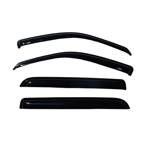 AVS 02-10 Ford Explorer (4 Door) Ventvisor Outside Mount Window Deflectors 4pc - Smoke-tuningsupply.com