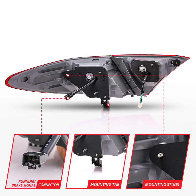 

ANZO 321336 - ANZ321336 - ANZO 2015-2016 Toyota Camry LED Taillights Smoke - Shipped in Europe - Tuningsupply.com
