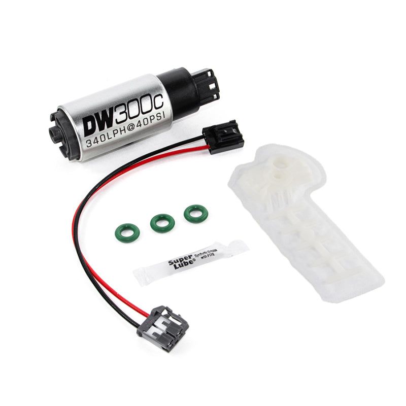 DeatschWerks 340lph DW300C Compact Fuel Pump w/ 12+ Scion FR-S/BRZ / 15 WRX Set Up Kit-tuningsupply.com