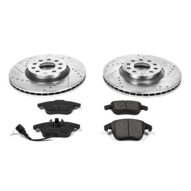 Power Stop 15-18 Audi Q3 Front Z23 Evolution Sport Brake Kit-tuningsupply.com