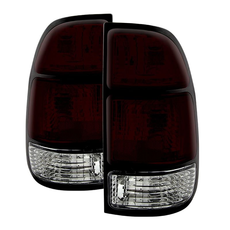 Xtune Toyota Tundra 00-06 OEM Style Tail Lights Dark Red ALT-JH-TTU00-OE-RSM-Tail Lights-SPYDER-SPY9028571-SMINKpower Performance Parts