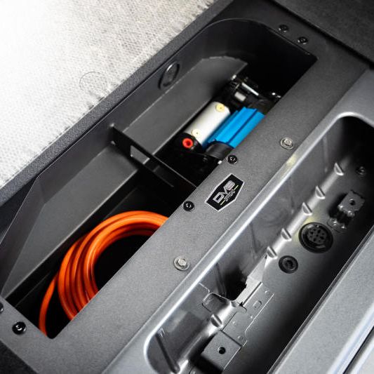 

DV8 Offroad CMBR-01 - DVECMBR-01 - DV8 Offroad 21-23 Ford Bronco (Exc. Bronco Raptor) Air Compressor Mount & Storage Box - Shipped in Europe - Tuningsupply.com
