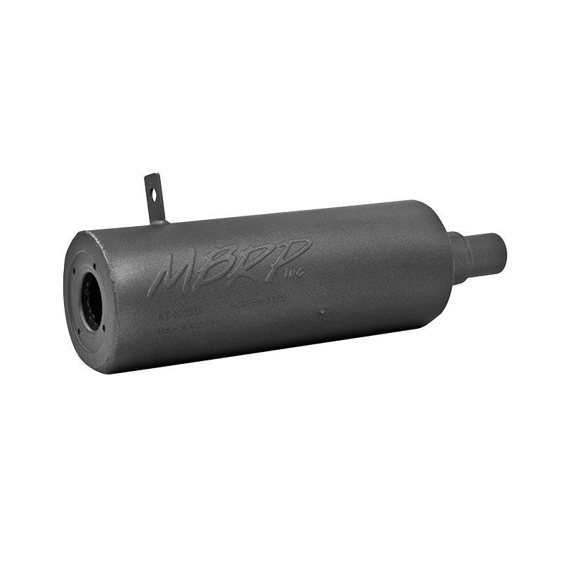 MBRP 2002 Arctic Cat 375/400/500 Slip-On Combo Exhaust w/Utility Muffler - Black-tuningsupply.com