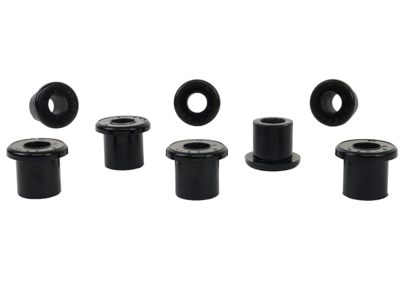 

Whiteline W71060 - WHLW71060 - Whiteline Plus 86-11/05 Toyota Frontier / 2/97-11/05 XTerra Rear Spring - Eye Rear & Shackle Bushing - Shipped in Europe - Tuningsupply.com
