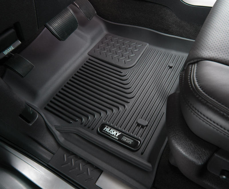 Husky Liners 2021 Jeep Grand Cherokee L X-act Counter Rear Floor Liner (Black)-tuningsupply.com