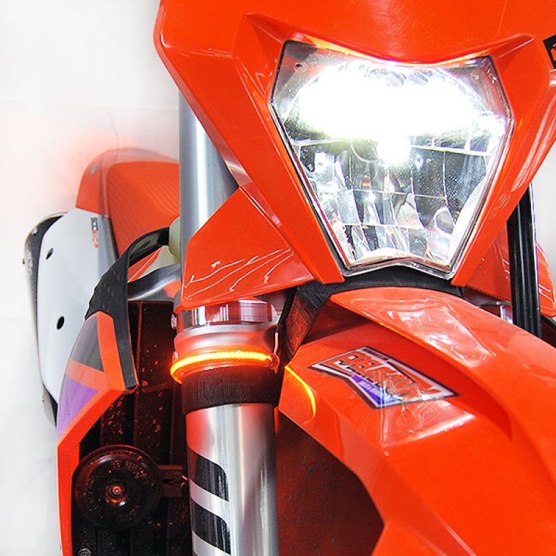 New Rage Cycles 24+ KTM 350/500 EXC-F Front Turn Signals-tuningsupply.com