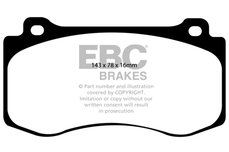 
  

EBC  - EBCDP51764NDX - EBC 05-10 Chrysler 300C 6.1 SRT8 Bluestuff Front Brake Pads - Shipped in Europe - Tuningsupply.com

