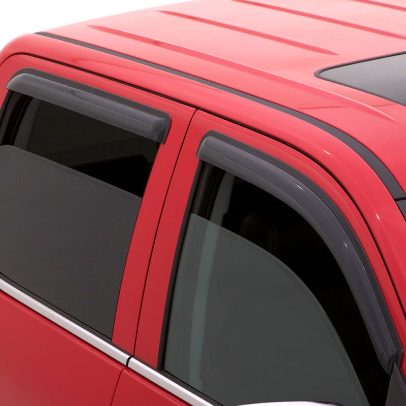 AVS 98-05 Volkswagen Jetta Ventvisor Outside Mount Window Deflectors 4pc - Smoke-tuningsupply.com