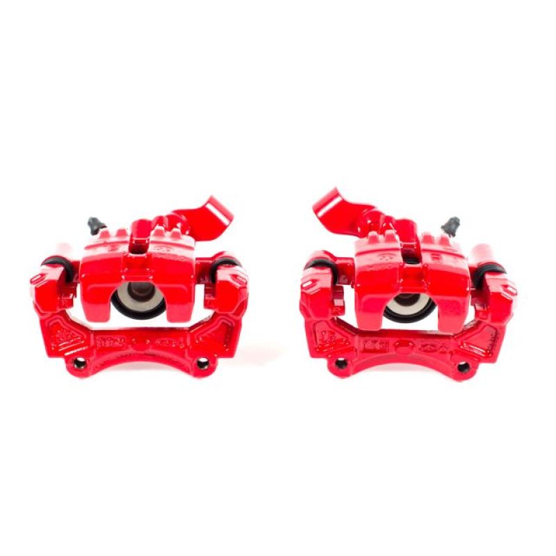 

PowerStop S2738 - PSBS2738 - Power Stop 01-05 Mazda Miata Rear Red Calipers w/Brackets - Pair - Shipped in Europe - Tuningsupply.com
