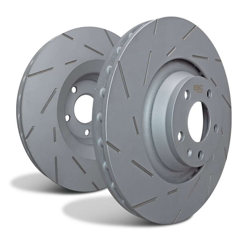 EBC 2021+ Ford Bronco / 19-23 Ford Ranger 2WD 2.3T (Gas) USR Slotted Rear Rotors-tuningsupply.com