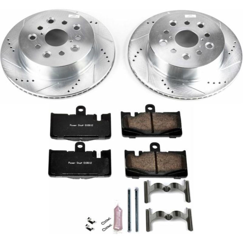 

PowerStop K2329 - PSBK2329 - Power Stop 01-06 Lexus LS430 Rear Z23 Evolution Sport Brake Kit - Shipped in Europe - Tuningsupply.com
