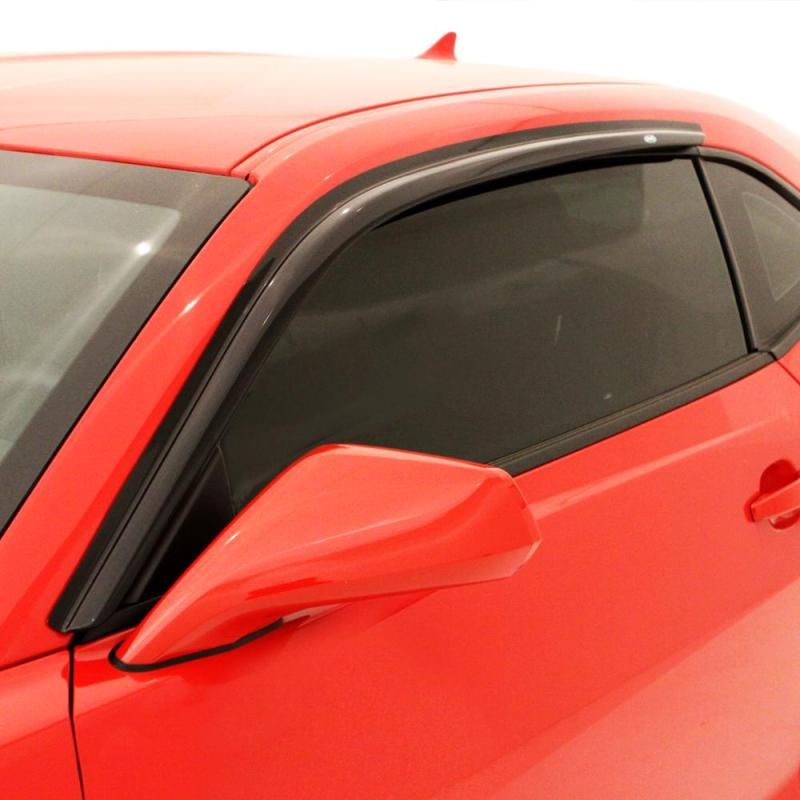 AVS 01-05 Honda Civic Coupe Ventvisor Outside Mount Window Deflectors 2pc - Smoke-tuningsupply.com