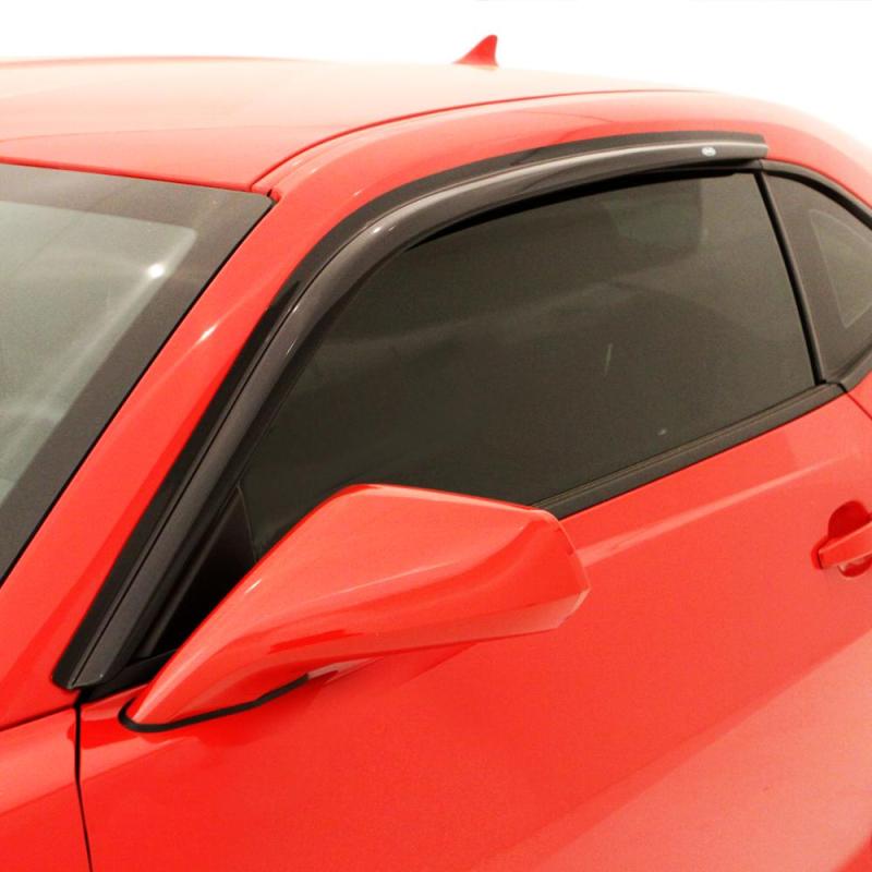 AVS 08-12 Nissan Altima Coupe Ventvisor Outside Mount Window Deflectors 2pc - Smoke-tuningsupply.com