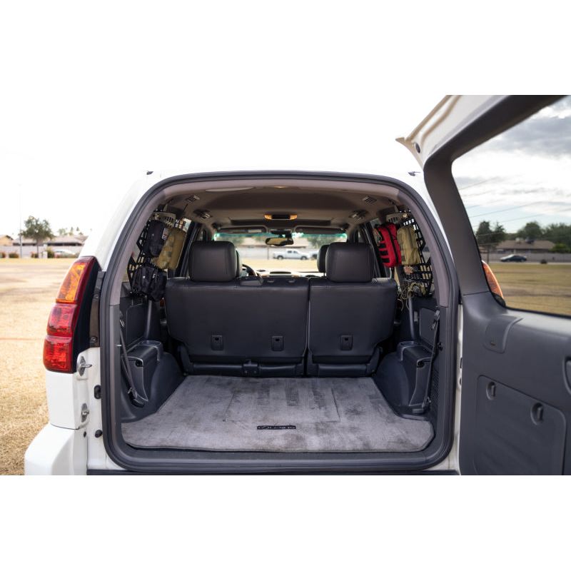 DV8 Offroad 03-09 Lexus GX 470 Rear Window Molle Storage Panels-tuningsupply.com