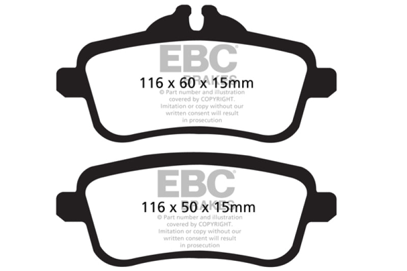 
  

EBC UD1630 - EBCUD1630 - EBC 13-16 Mercedes-Benz GL350 3.0 TD Ultimax2 Rear Brake Pads - Shipped in Europe - Tuningsupply.com

