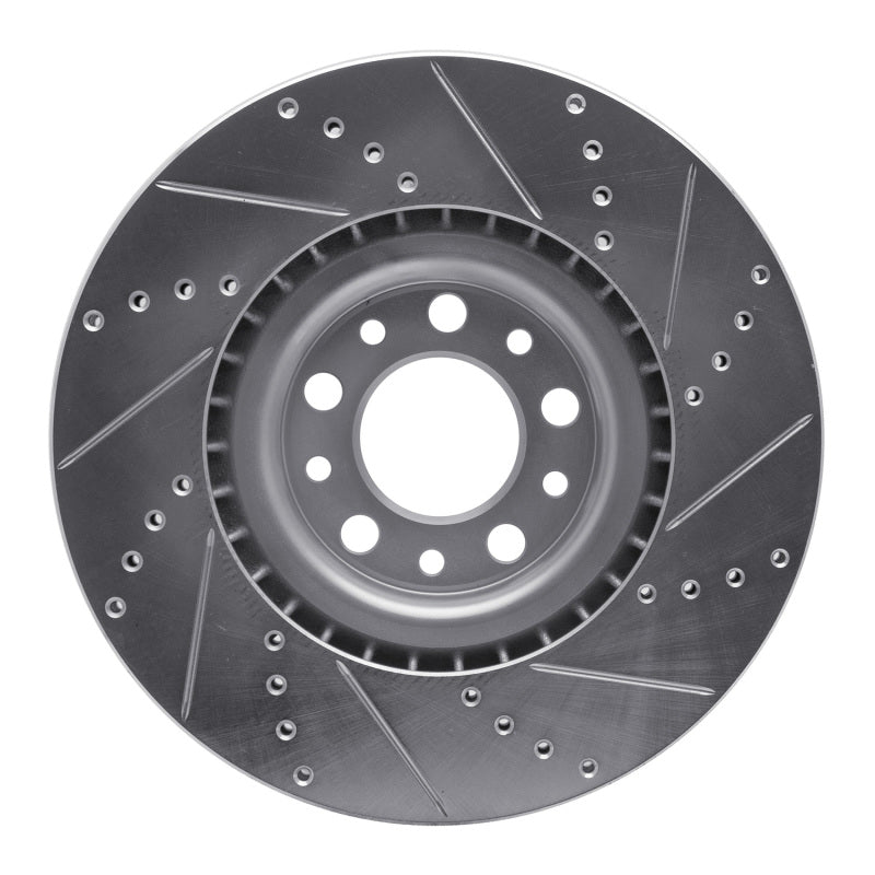 

R1 Concepts 631-16012L - RNC631-16012L - R1 2017-2025 Alfa Romeo Stelvio Front Left Drilled & Slotted Silver Brake Rotor - Shipped in Europe - Tuningsupply.com
