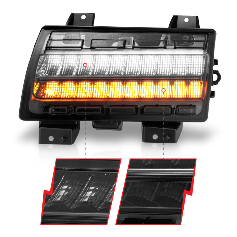 

ANZO 511088 - ANZ511088 - ANZO Wrangler 18-21/Gladiator 20+ LED Side Marker Lights Smoke w Sequential Signal - Shipped in Europe - Tuningsupply.com
