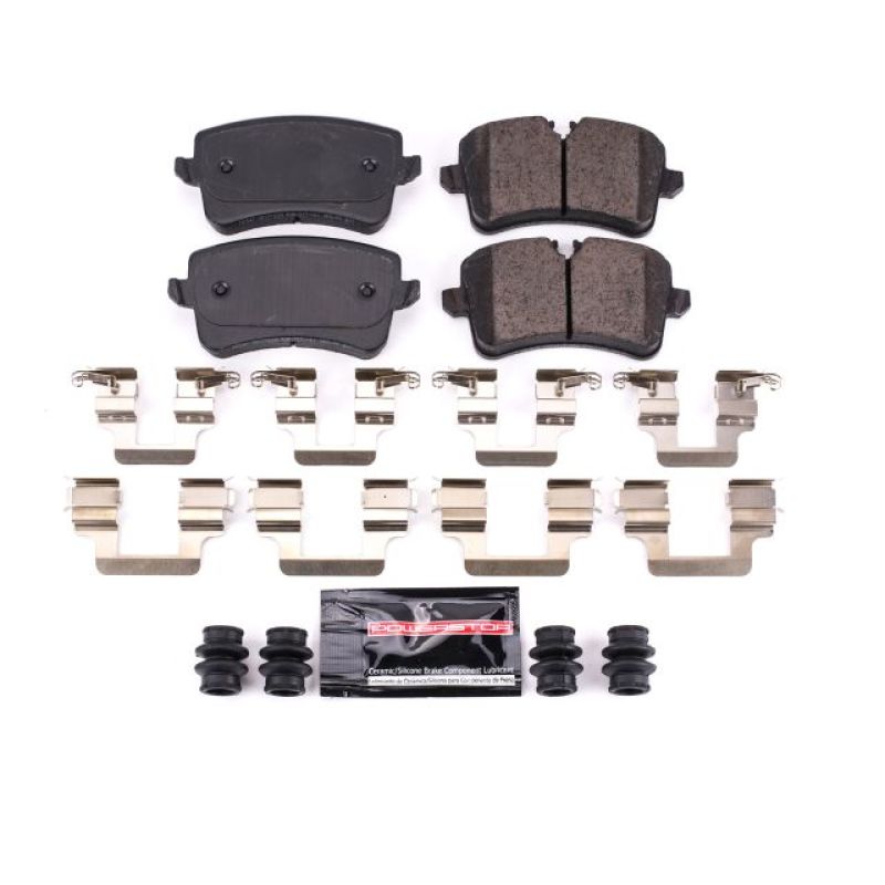 Power Stop 12-18 Audi A6 Rear Z23 Evolution Sport Brake Pads w/Hardware-tuningsupply.com