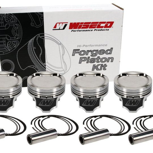 Wiseco 93-01 Honda B16A Civic SI 1.181 X 81.5MM Piston Shelf Stock Kit *MUST USE .040 Gasket*-Piston Sets - Forged - 4cyl-Wiseco-WISK673M815AP-SMINKpower Performance Parts