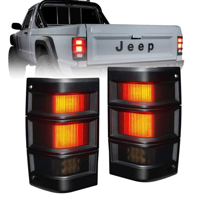 ORACLE Lighting Jeep Comanche MJ LED Tail Lights - Tinted Lens SEE WARRANTY-tuningsupply.com