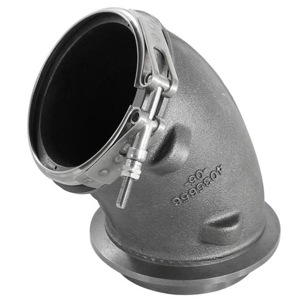 aFe BladeRunner Turbocharger Turbine Elbow Replacement Ford 99.5-03 7.3L TD-tuningsupply.com