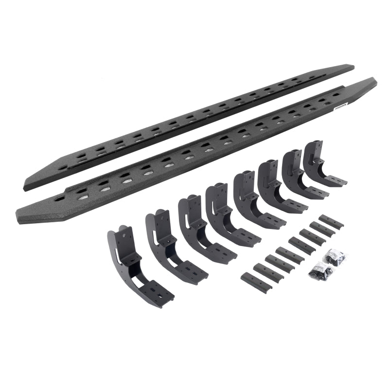 

Go Rhino 69404887ST - GOR69404887ST - Go Rhino 19-22 GMC Sierra 1500 CC (New Bdy) RB20 Slim Running Boards Kit (w/Brackets) - Bedliner Ct - Shipped in Europe - Tuningsupply.com
