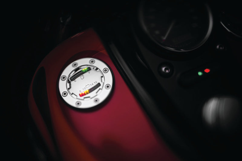 Kuryakyn Informer LED Fuel & Battery Gauge Chrome-tuningsupply.com